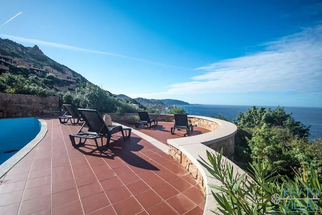 Villa Le Filaschi, BBQ, pool, sea view, garden, terrace Costa Paradiso