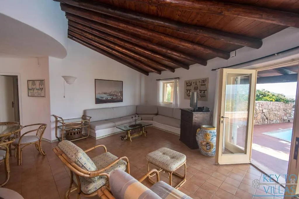 Villa Le Filaschi, BBQ, pool, sea view, garden, terrace Costa Paradiso Italia